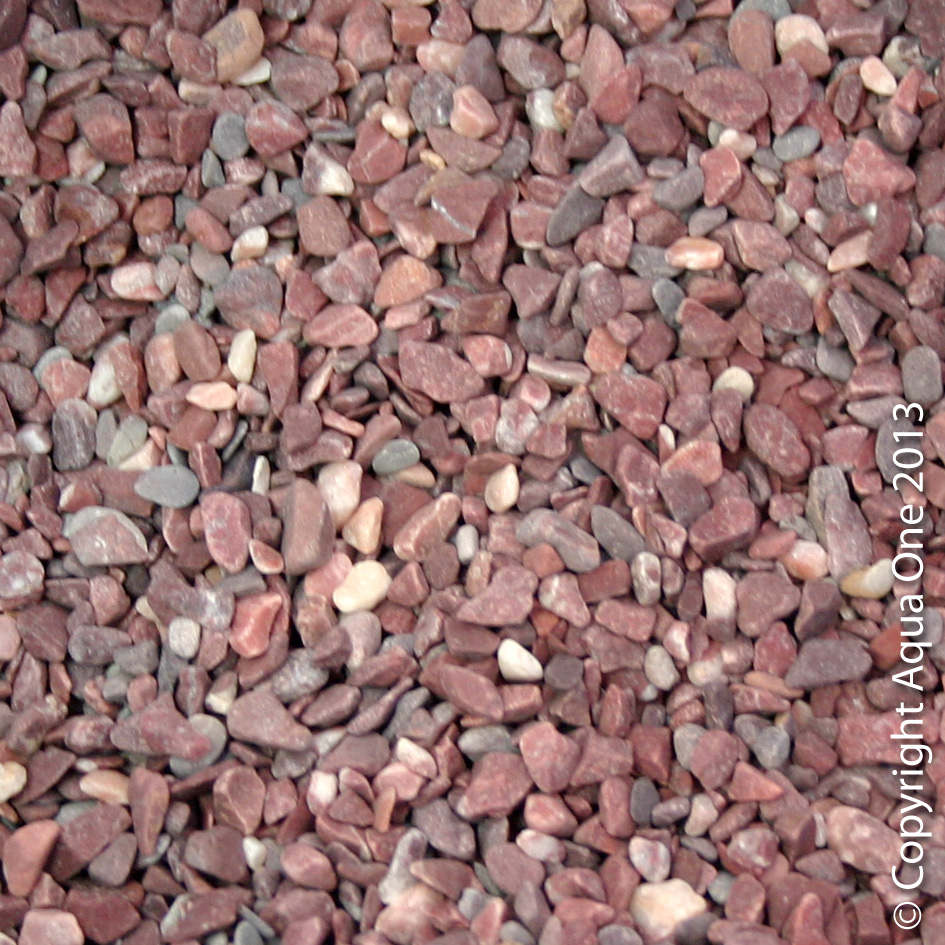 Aqua One Gravel - Natural Ruby Red 2kg
