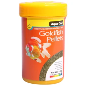 Aqua One Goldfish Pellet Food 1mm 45g