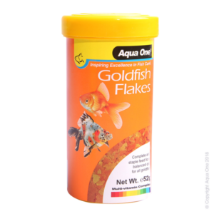Aqua One Goldfish Flake Fish Food 52G