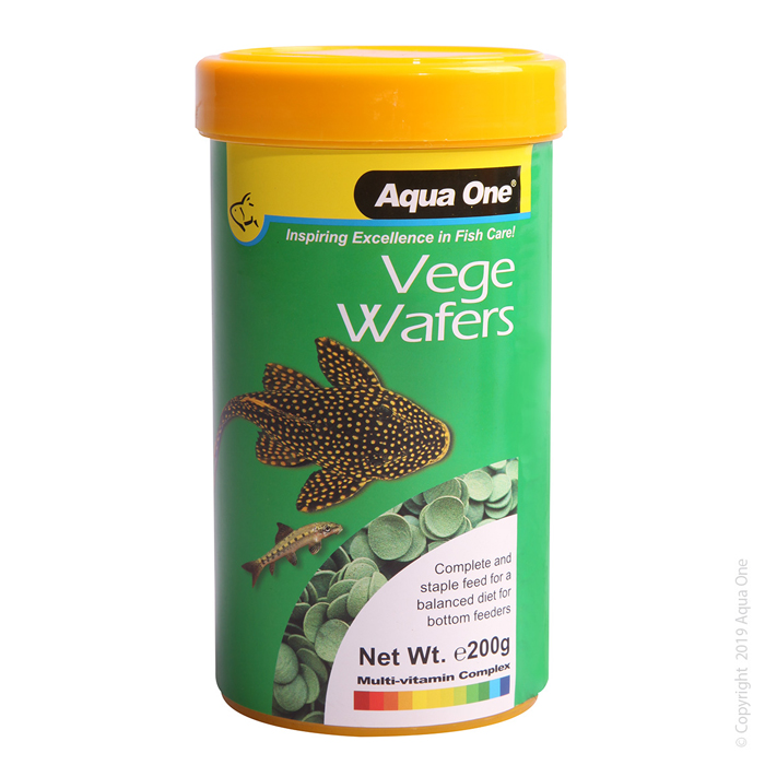 Aqua One Vege Wafer Food 200g
