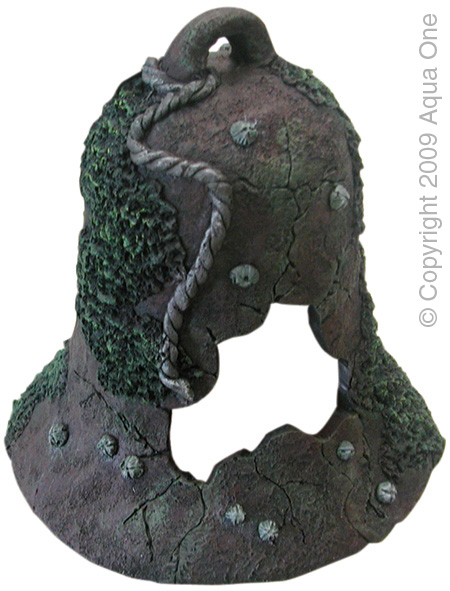 Aqua One Ornament - U333 Ruined Bell Medium 20x18cm