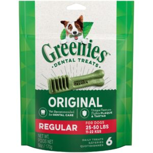 Greenies Org Regular Dental Chew 170g 6pc