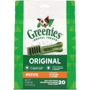 Greenies Org Petite Dental Chew 340g 20pc