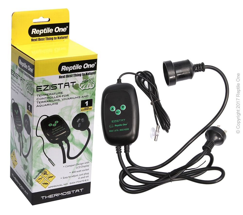 Reptile One EziStat Single Socket Thermostat 400w Capacity