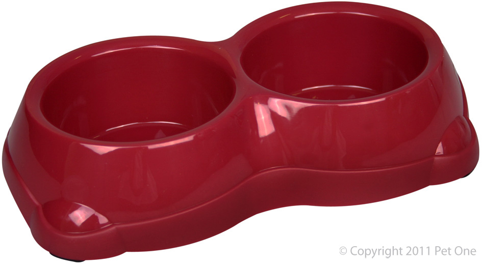 Pet One Bowl - Double Non-Slip 2x14cm