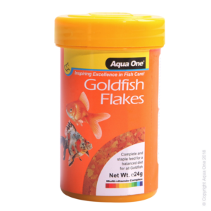 Aqua One Goldfish Flake Fish Food 24 G