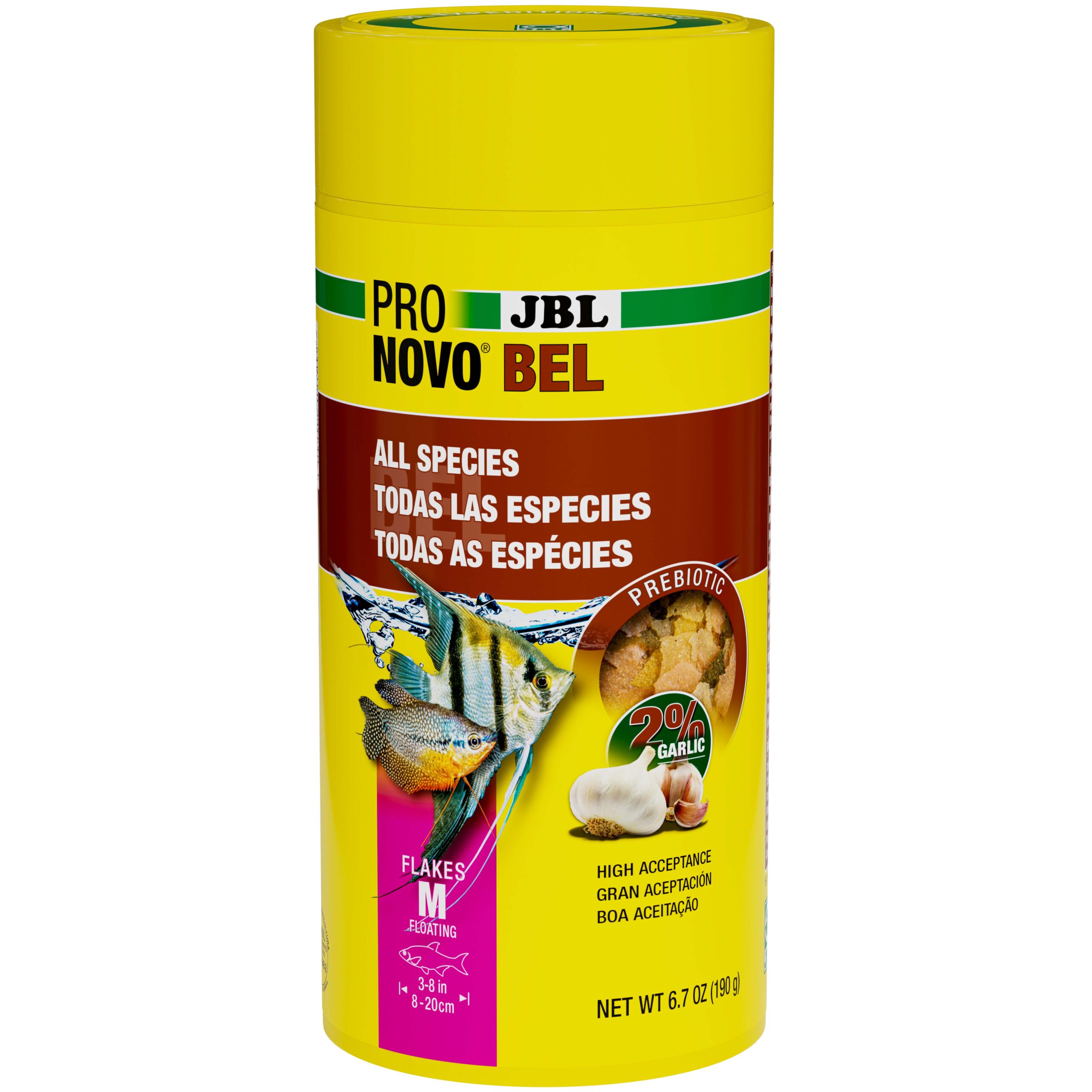 JBL PRONOVO Bel 1L (190g) M Flakes (main Food)