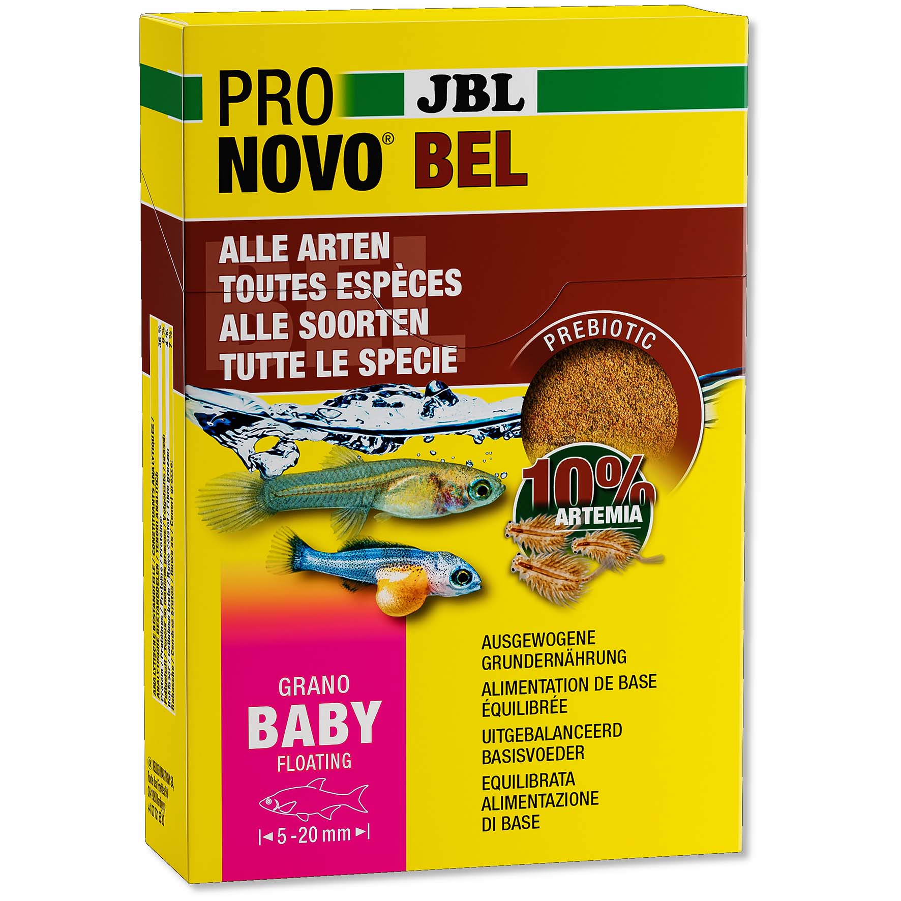 JBL PRONOVO Bel 3 X 10ml Baby Flakes