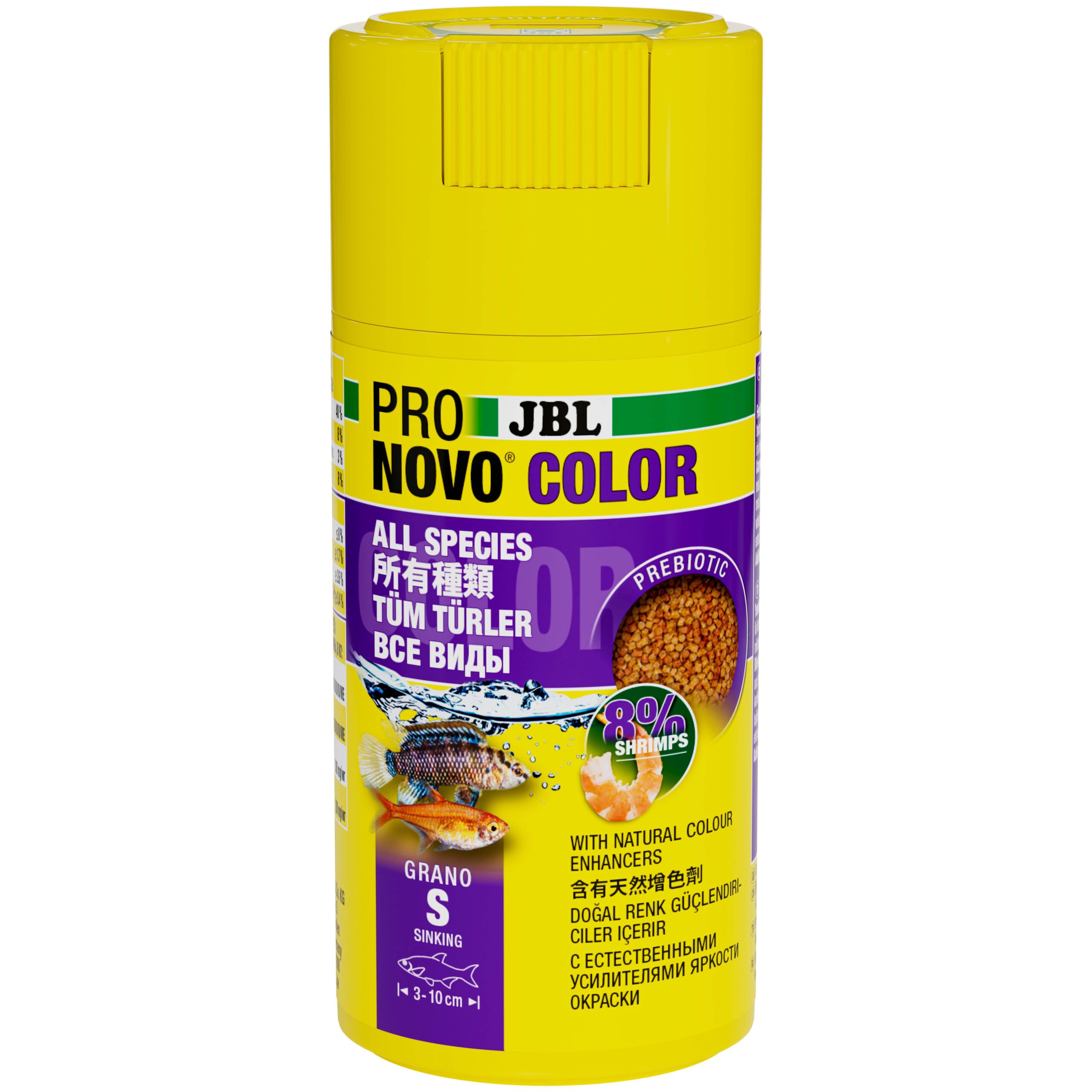 JBL PRONOVO Color CLICK 100ml (56g) S Grano (main Food)