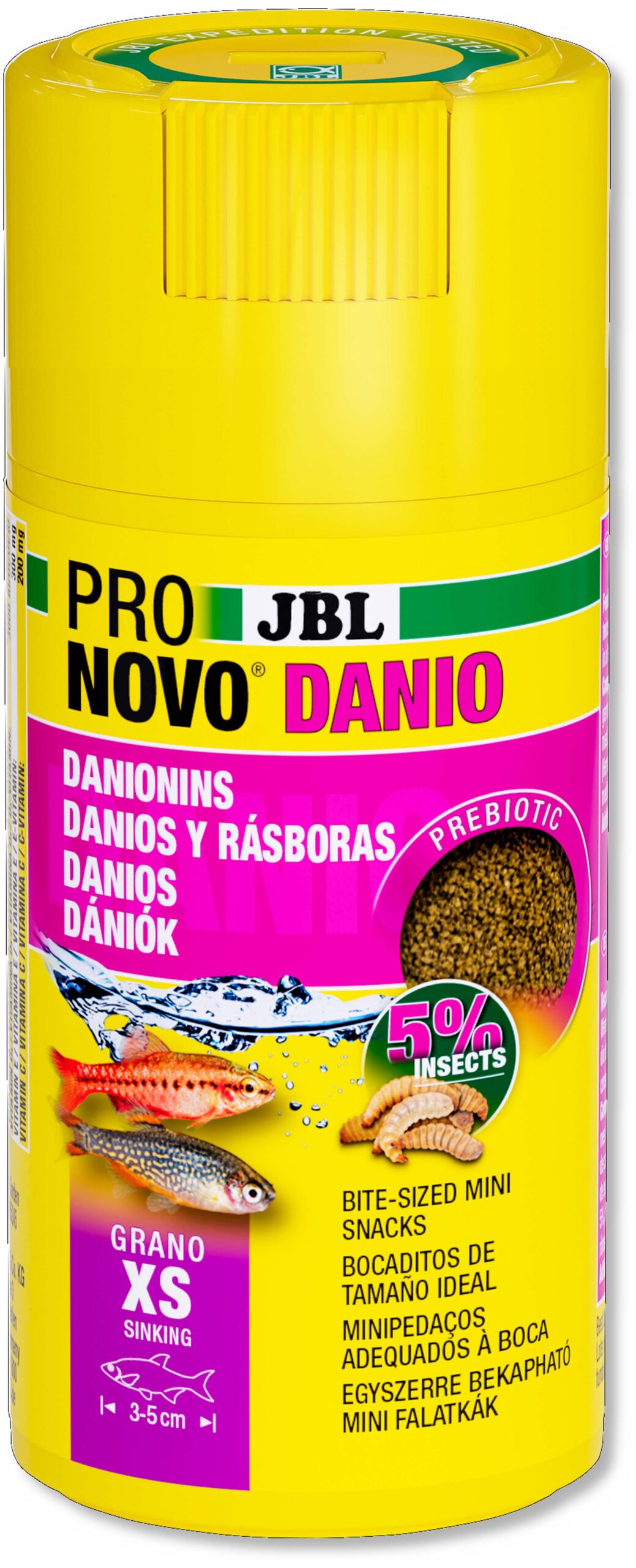 JBL PRONOVO Danio CLICK 100ml (48g) XS Grano