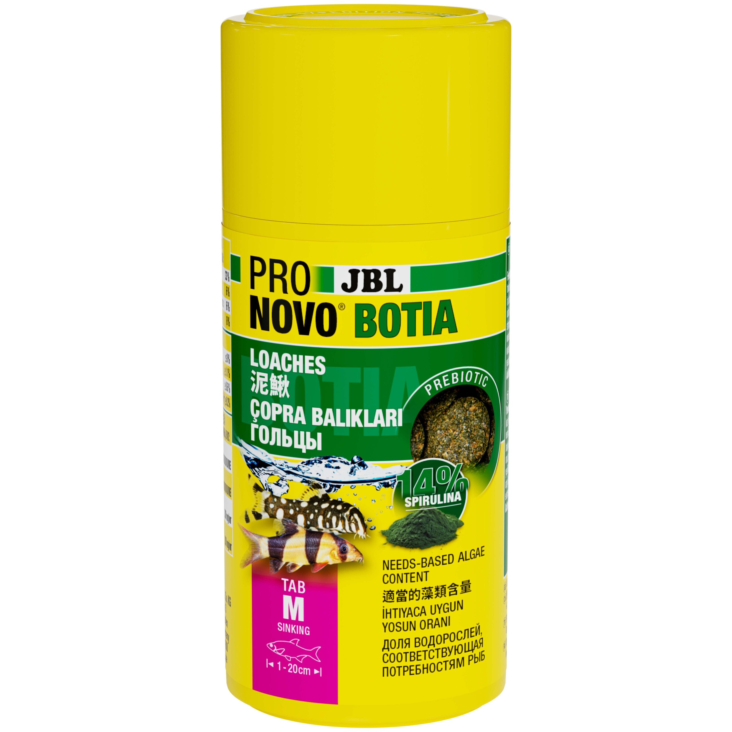 JBL PRONOVO Botia 100ml (58g) M Tab