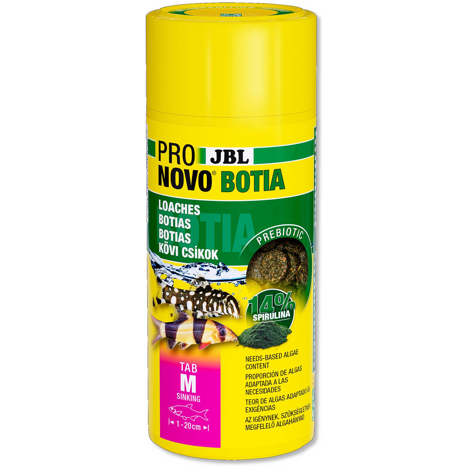 JBL PRONOVO Botia 250ml (150g) M Tab