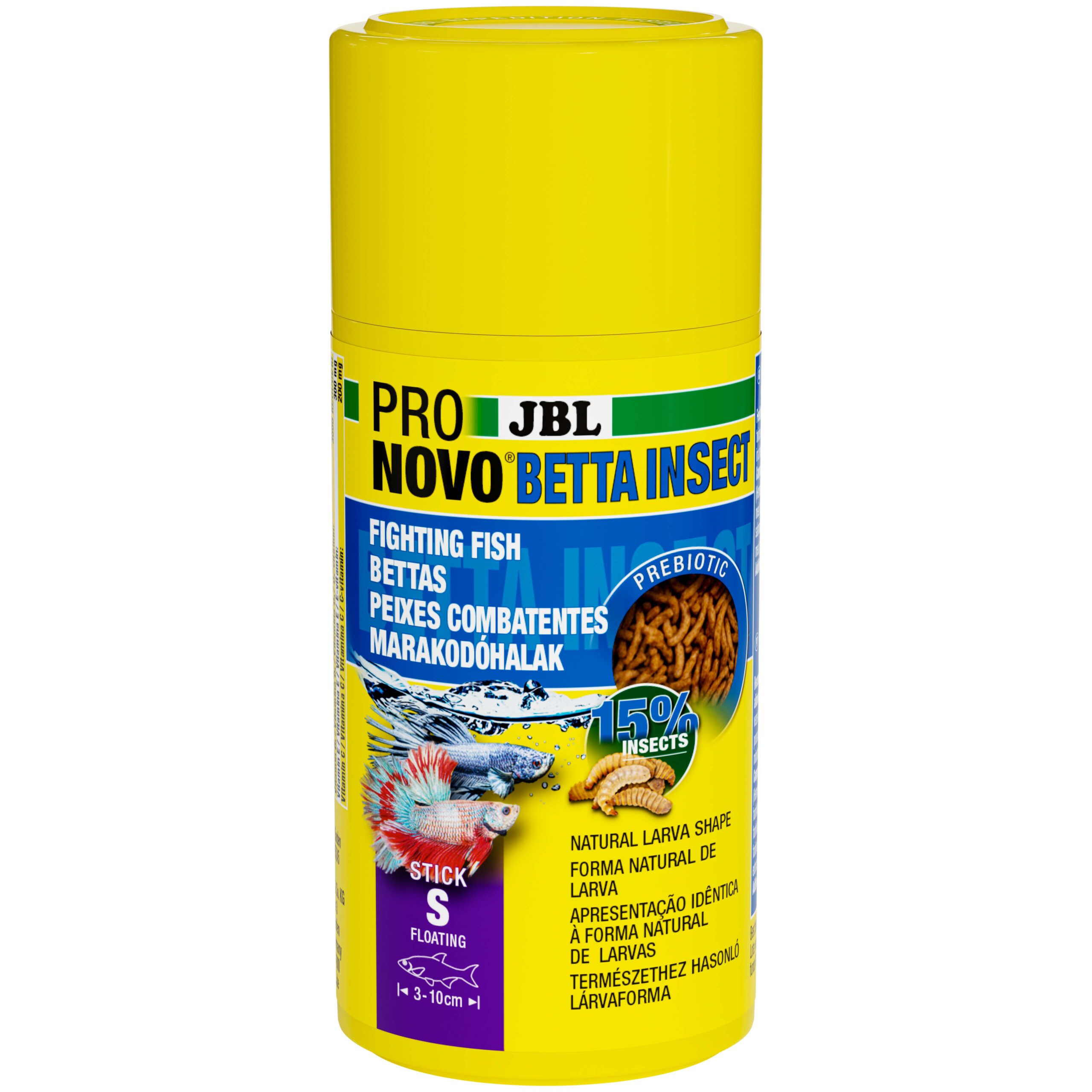 JBL PRONOVO Betta 100ml (38g) S Insect Stick