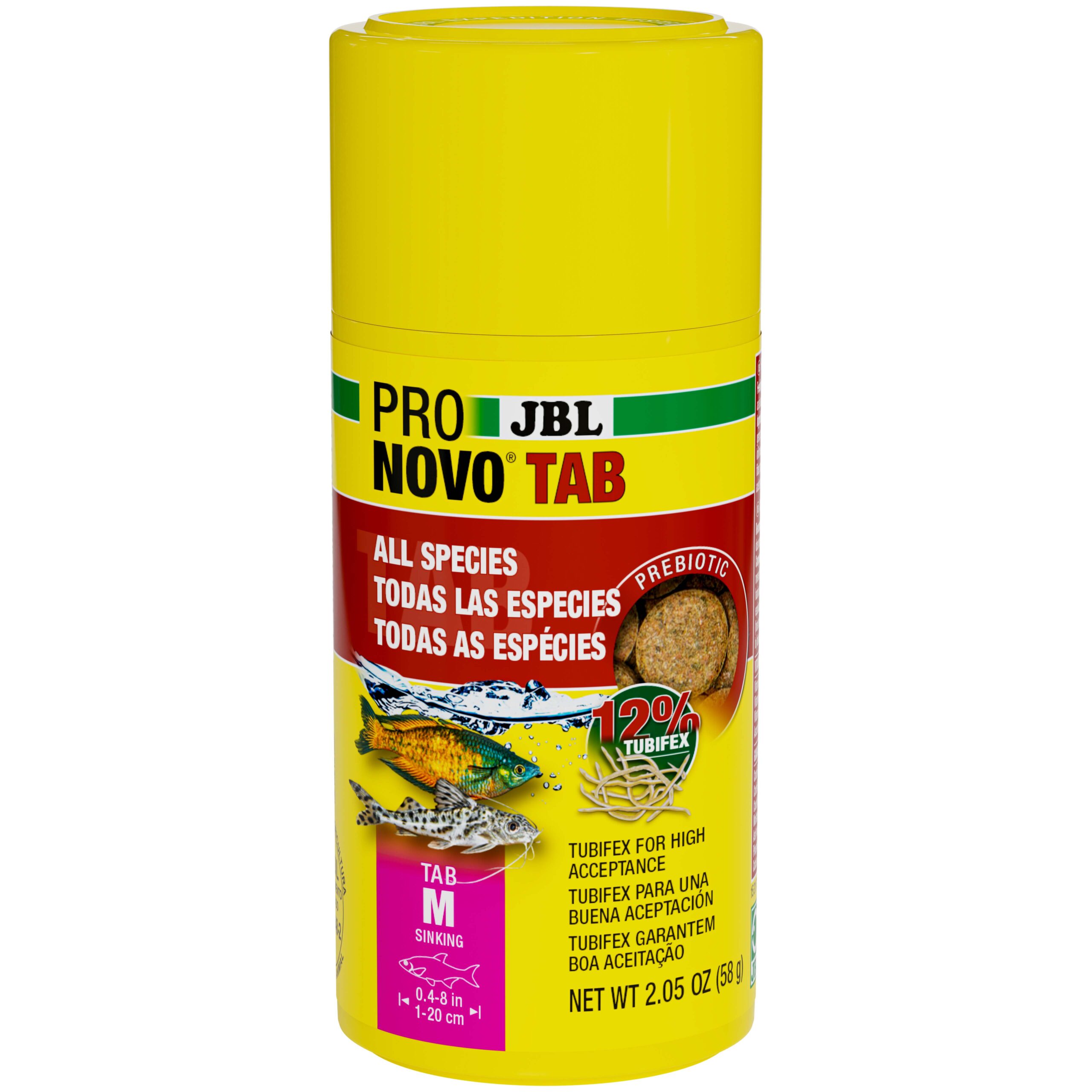 JBL PRONOVO Tab 100ml (58g) M (main Food)