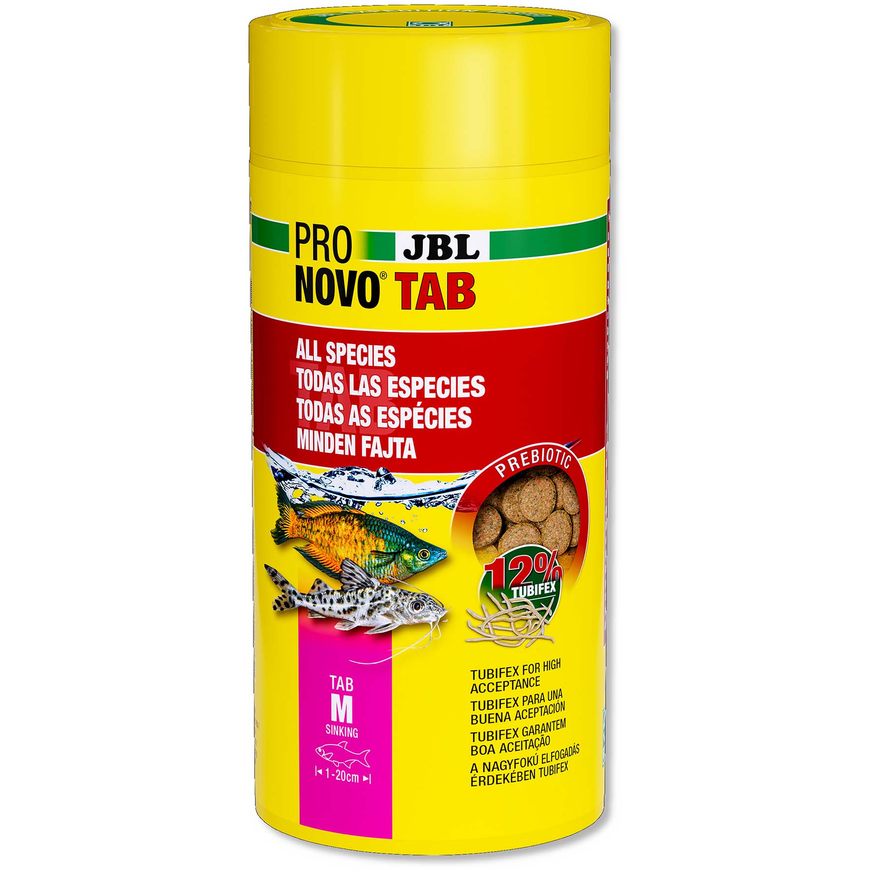JBL PRONOVO Tab 1L (600g) M (main Food)