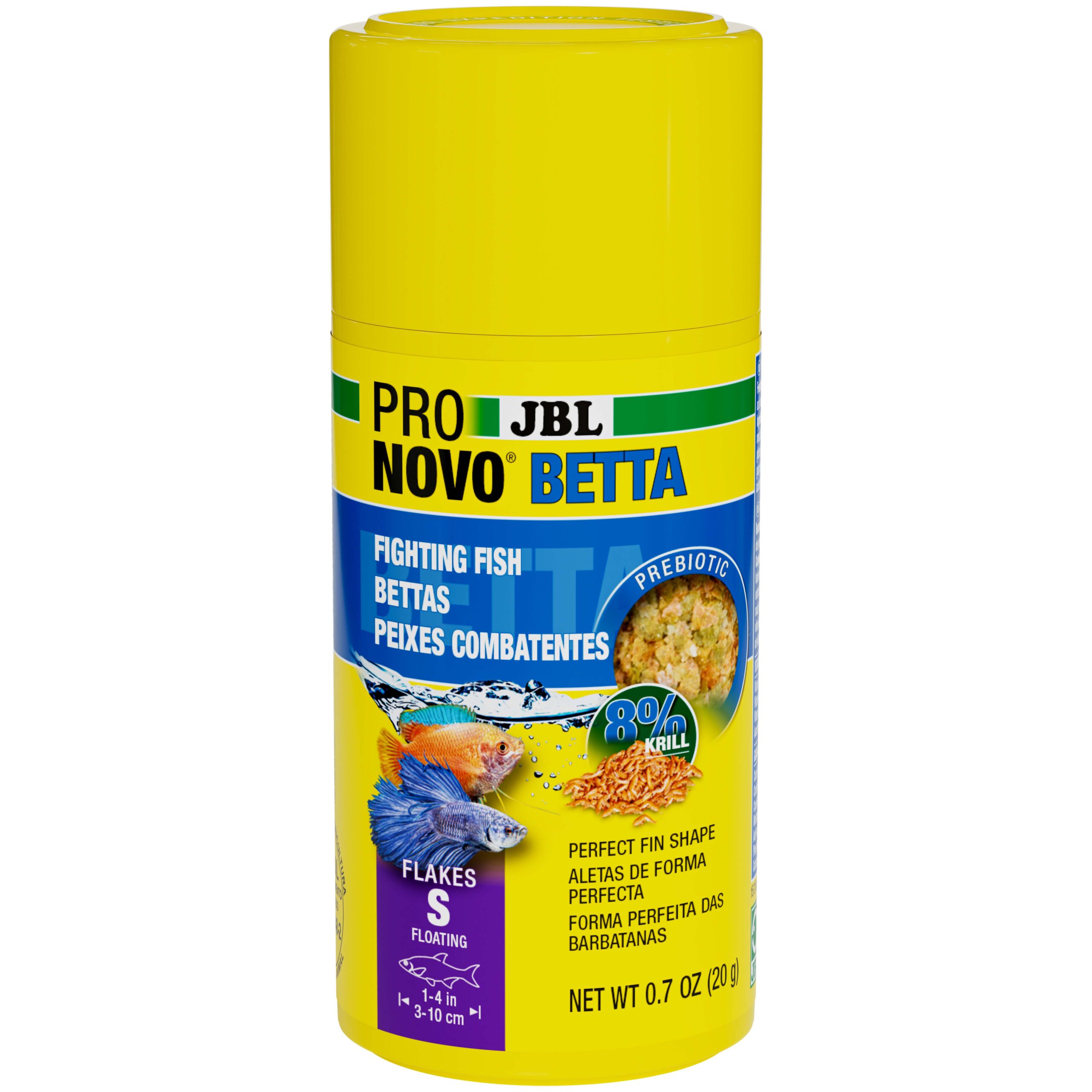 JBL PRONOVO Betta 100ml (20g) S Flakes