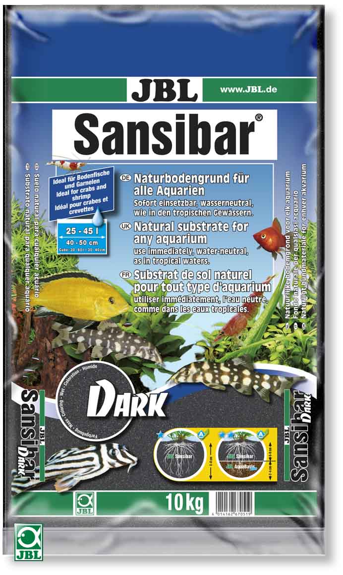 JBL Sansibar Dark 10kg Substrate