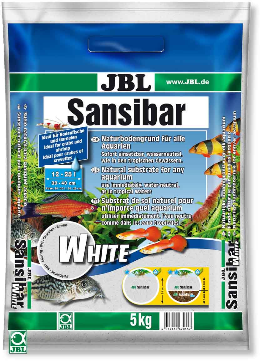 JBL Sansibar White 5kg Substrate