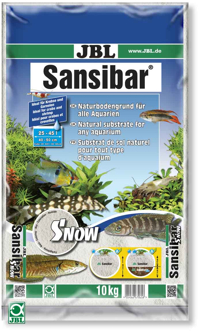 JBL Sansibar Snow 10kg Substrate