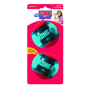 KONG Squeezz Action Ball Lg (2pk)