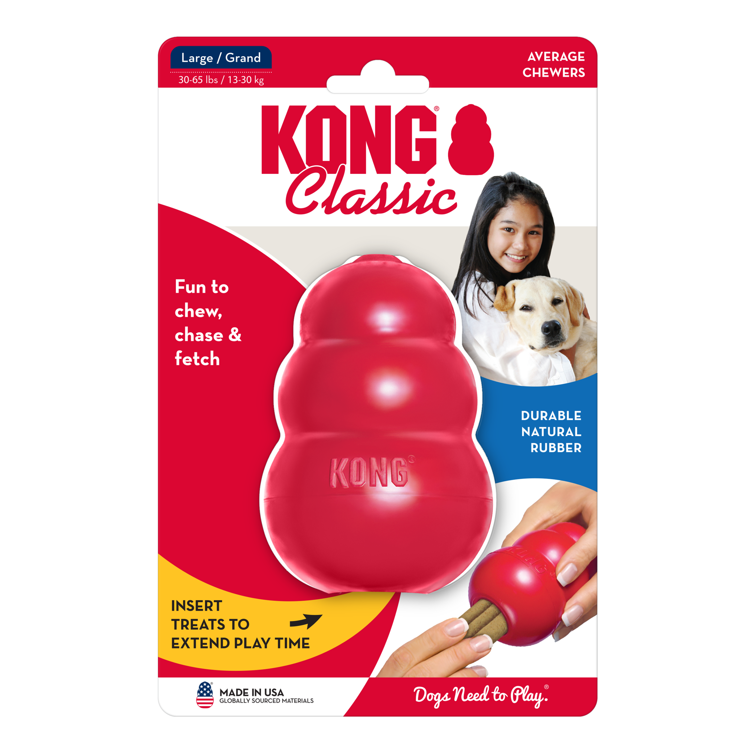 KONG Classic Large Red