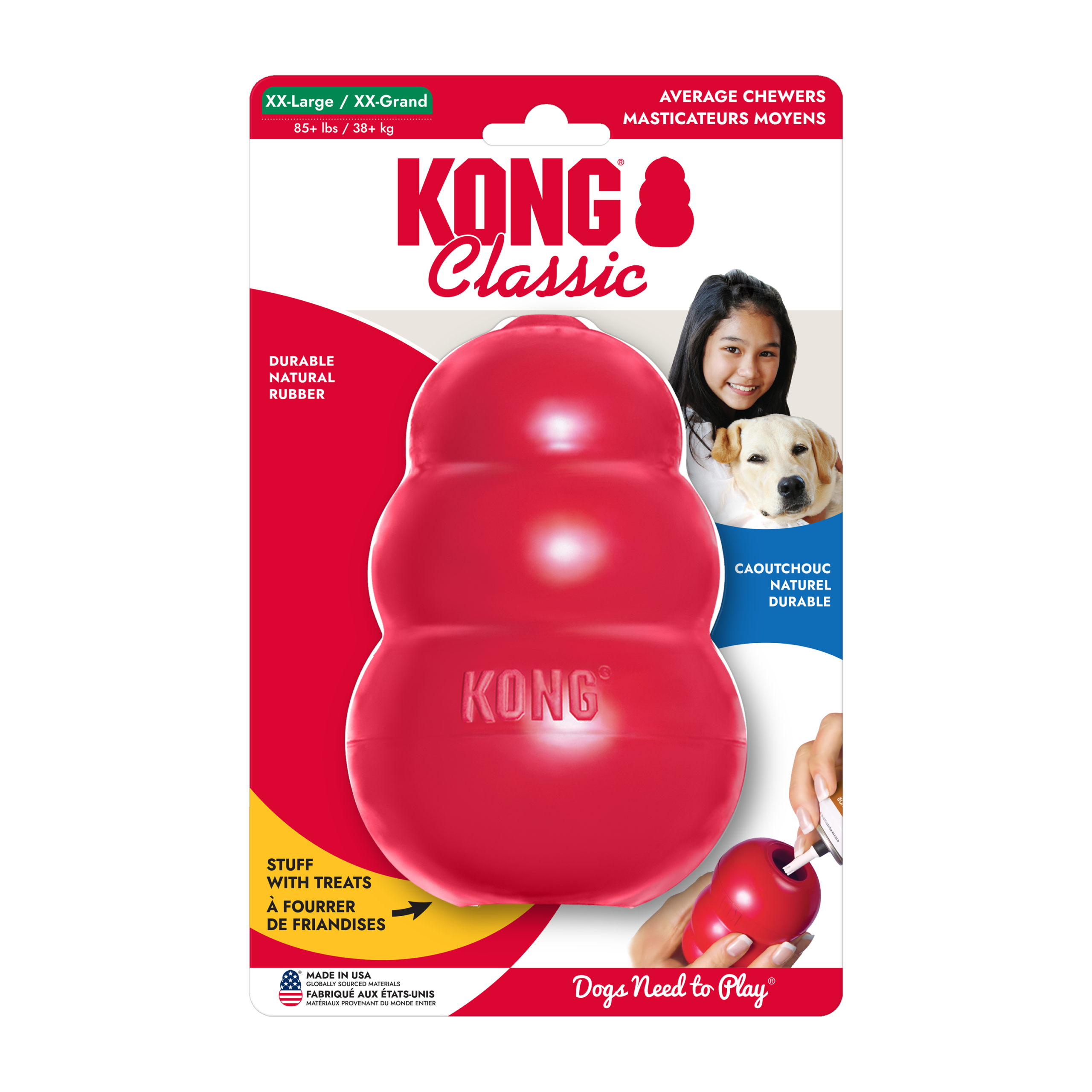 KONG Classic Dog Toy - 2XL