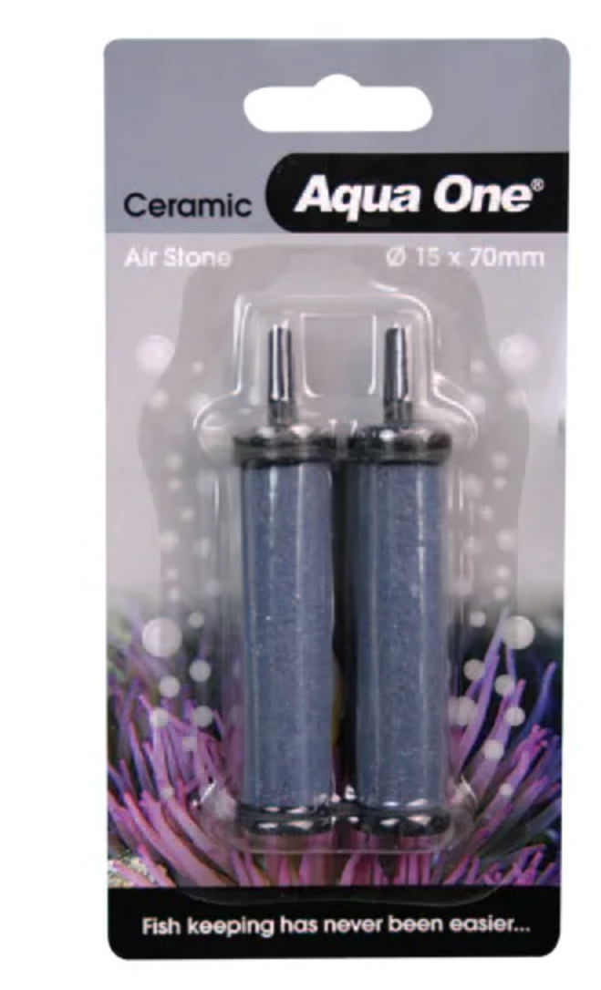 Aqua One Air Stone - Ceramic 70x15mm (2pk)