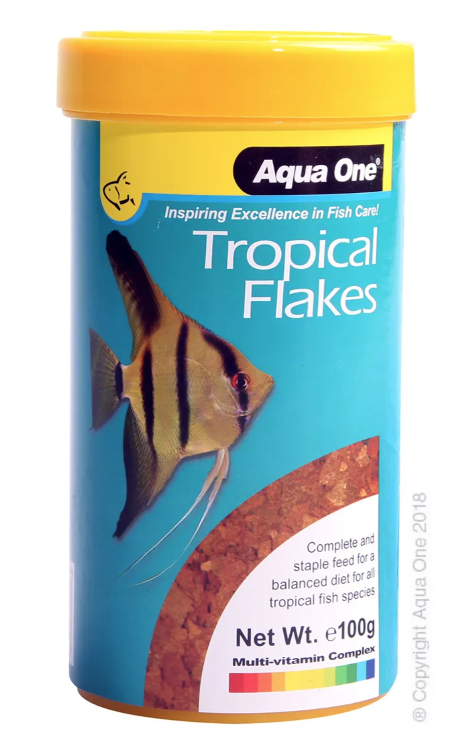 Aqua One Tropical Flake Fish Food 100G