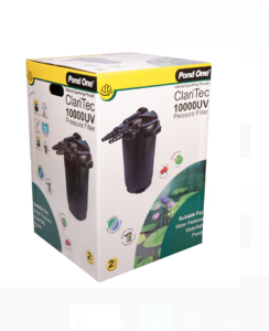 Pond One ClariTec 10000 Pressurised Filter With 13W UV-C