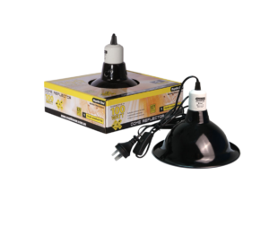 Reptile One Heat Lamp Holder Ceramic Suit Up To 100W E27 Screw Fitting