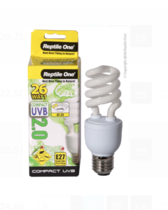 Reptile One Bulb Compact UVB 2.0 26W E27 Fitting