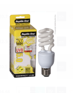 Reptile One Bulb Compact UVB 5.0 26W E27 Fitting