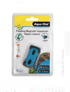Aqua One Floating Magnet Cleaner (S) For Up 5mm Glass