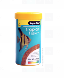 Aqua One Tropical Flake Fish Food 100G