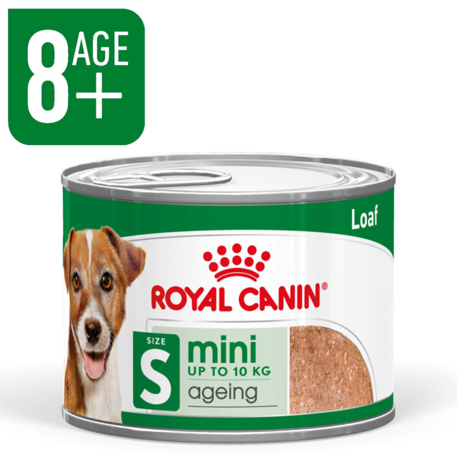 Royal Canin Mini Ageing Loaf Canned Wet Dog Food 195g