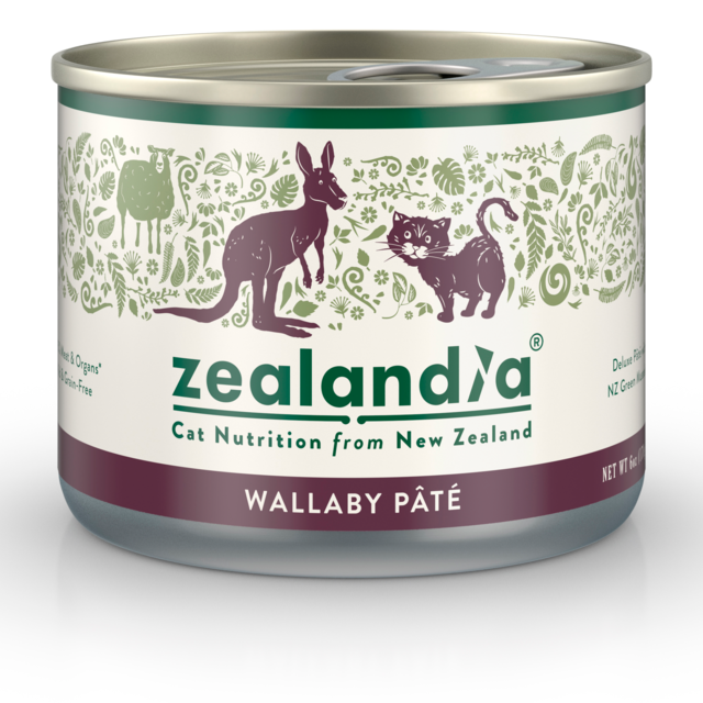 Zealandia Wallaby Pate Wet Cat Food 170g