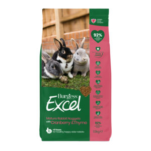 Burgess Excel Mature Rabbit Nuggets with Cranberry & Thyme 1.5kg