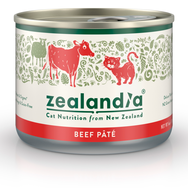 Zealandia Beef Pate Wet Cat Food 170g
