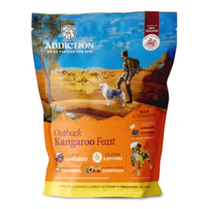 Addiction Grain-Free Outback Kangaroo Feast Air Dried Dog Food 900g