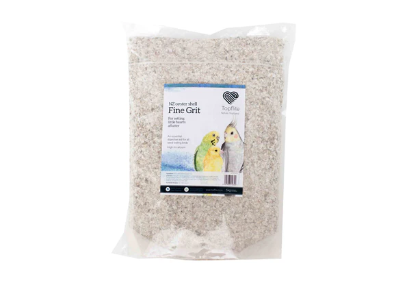 Topflite Oyster Shell Grit - Fine 5kg