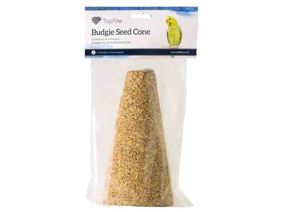 Topflite Budgie Seed Cone