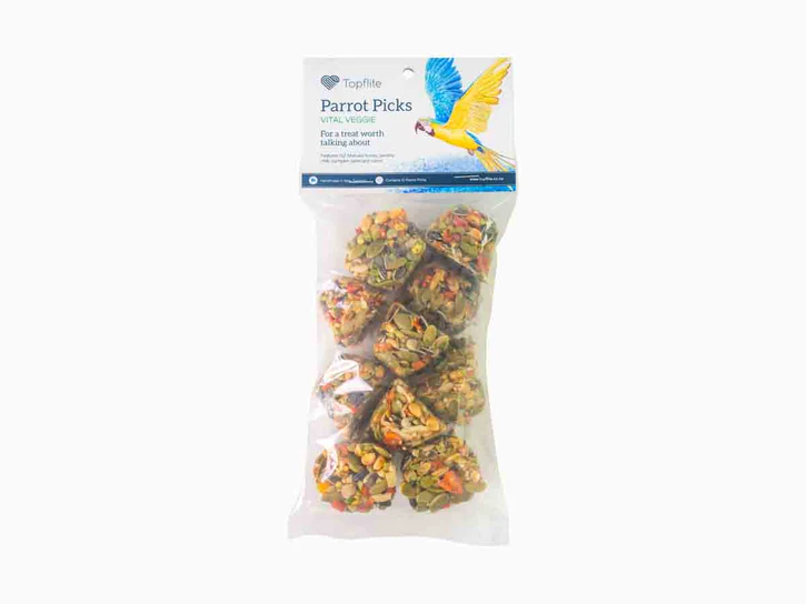 Topflite Parrot Picks Vital veggie x10pack