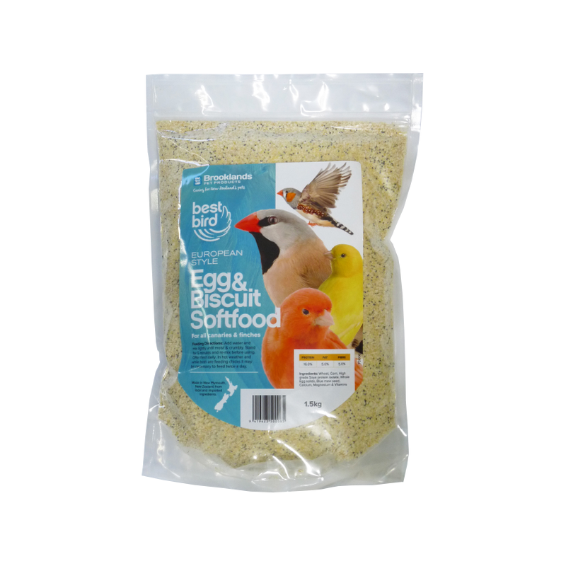 Best Bird Egg & Biscuit Softfood 1.5kg