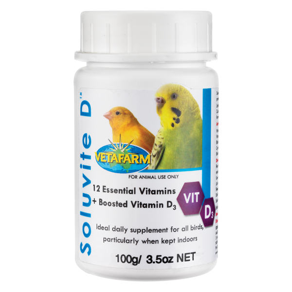 Vetafarm Soluvite D 100gm