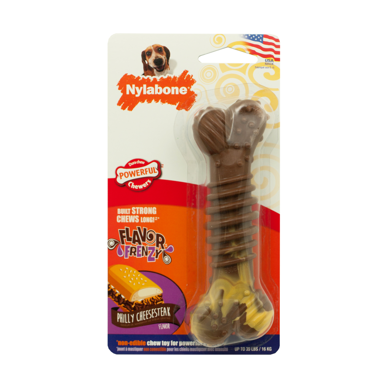 Nylabone Dura Chew Philly CheeseSteak - Wolf