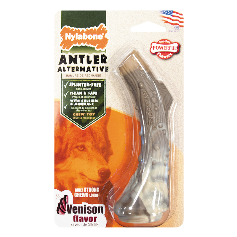 Nylabone Dura Chew Antler Alternative Med