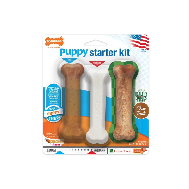 Nylabone Puppy Starter Kit
