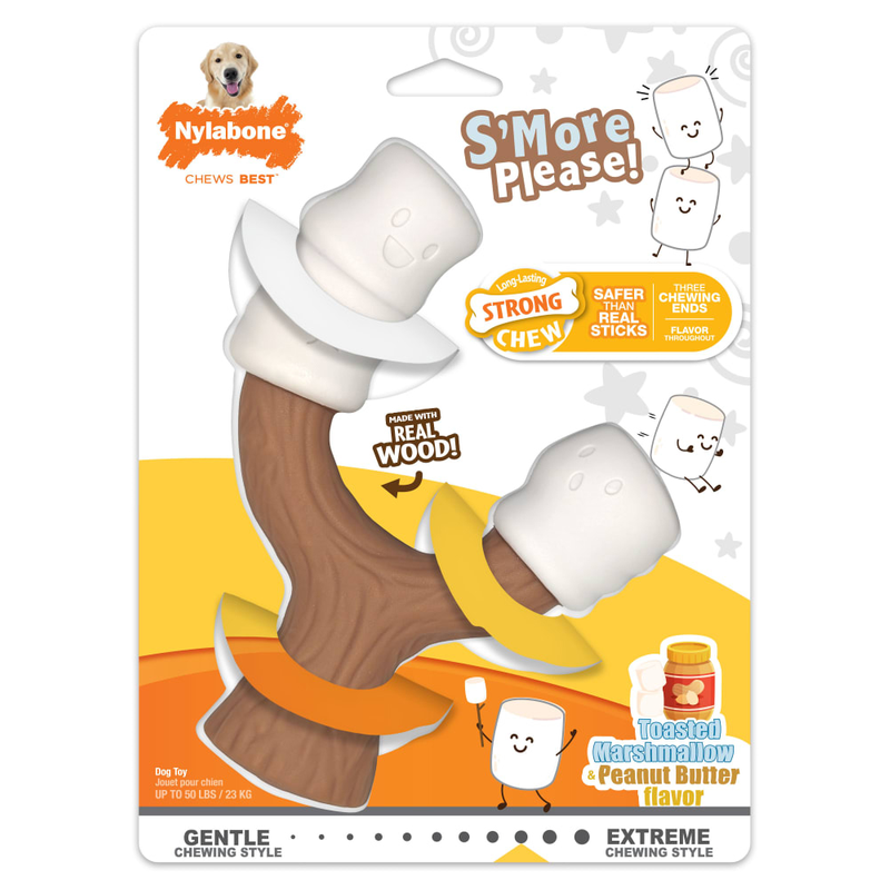 Nylabone Strong Chew Marshmallow Stick - Giant