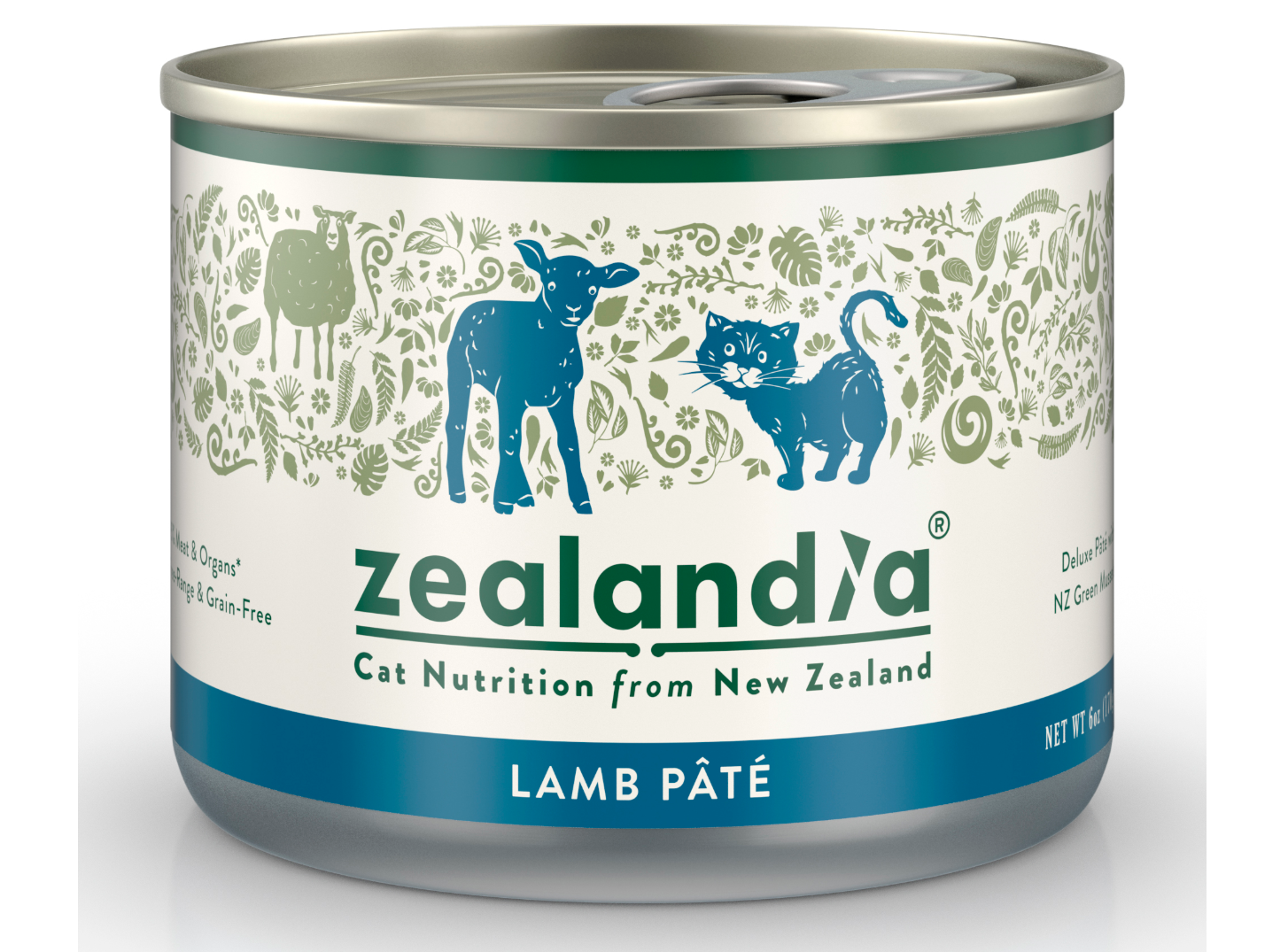 Zealandia Lamb Pate Wet Cat Food 170g