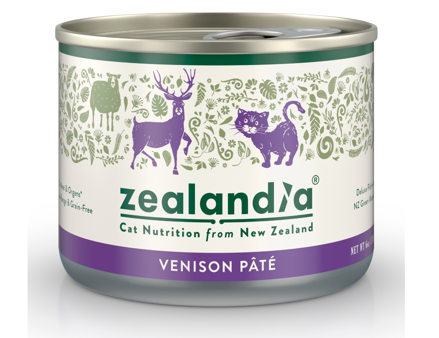 Zealandia Venison Pate Wet Cat Food 170g
